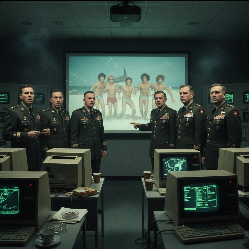 Illustration for "When NORAD Got a Faceful of Bulgarian MILF-siles"