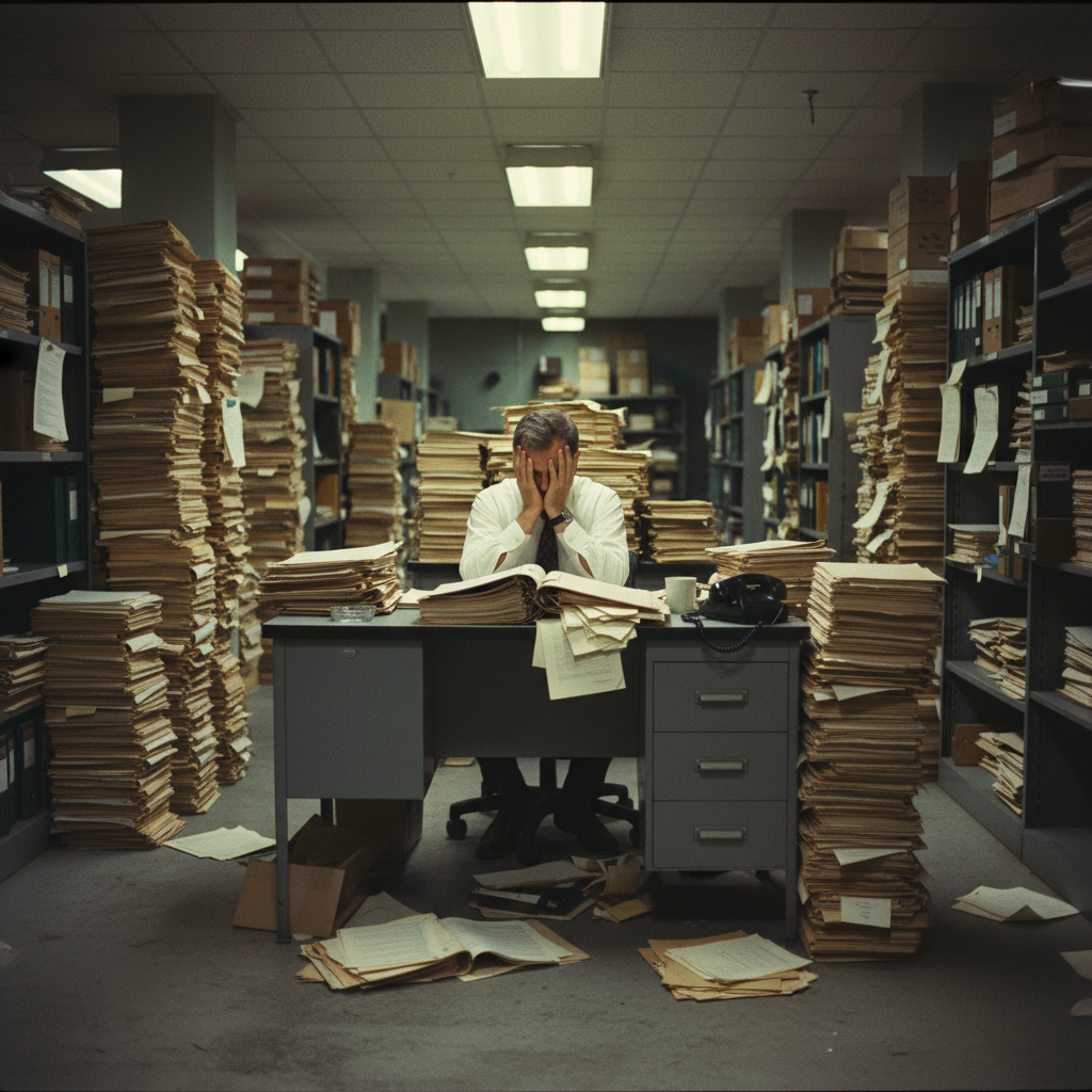 The truth will set you free, but first it will bury you in paperwork.