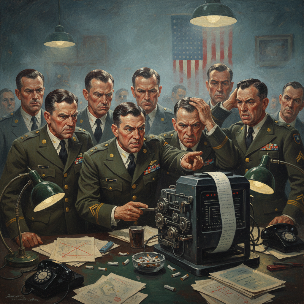 The Joint Chiefs consider the strategic implications of 67% fat-content Provansal.