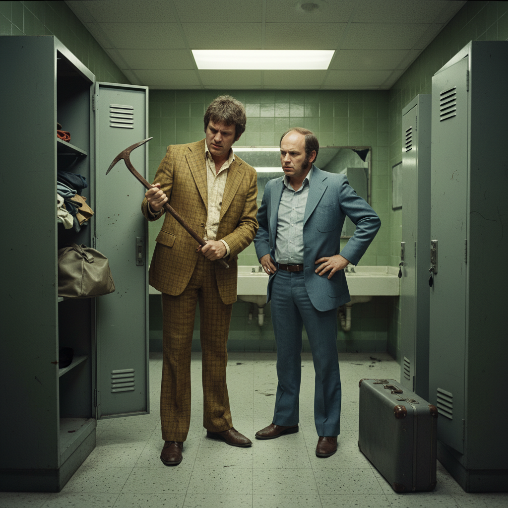 “No, Günther, I am *sure* he said locker 2B.”