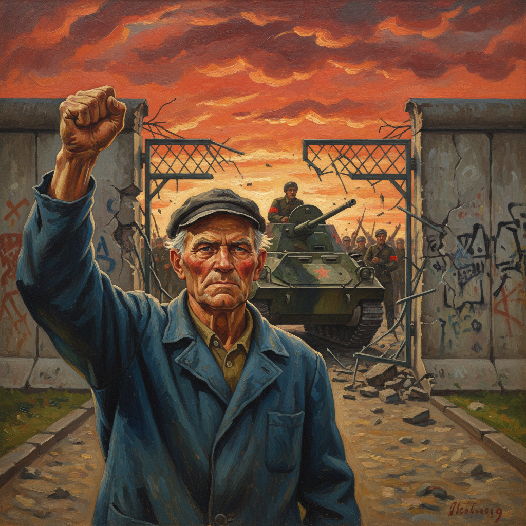 ‘The People’s Bladder,’ oil on canvas, 1991.