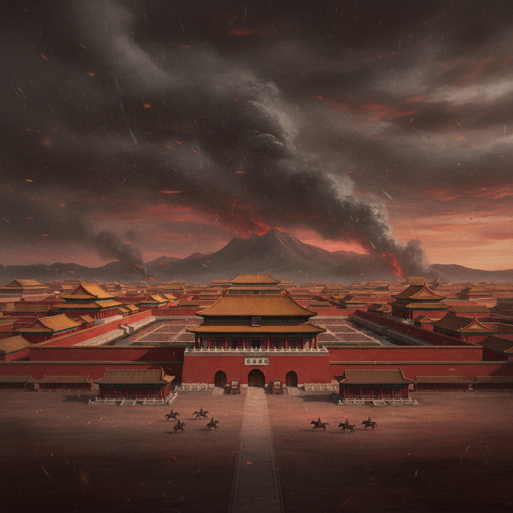 Illustration for "VOLCANO FUCKS DYNASTY, FILM AT 11"