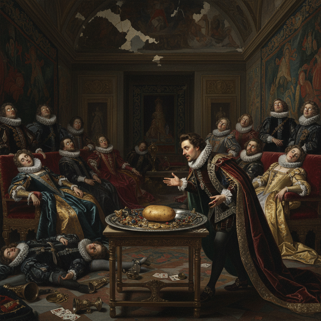 The Habsburgs discover an eighth deadly sin: gluttony for the cosmic truth.