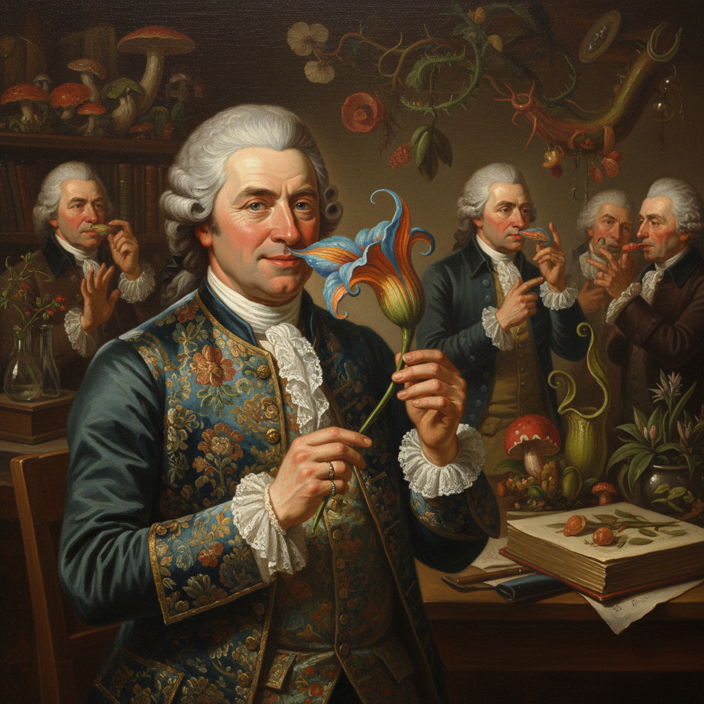 Illustration for "Swedish Botanist Invents Taxonomy Based on What Plants Smell Like, Immediately Regrets It"
