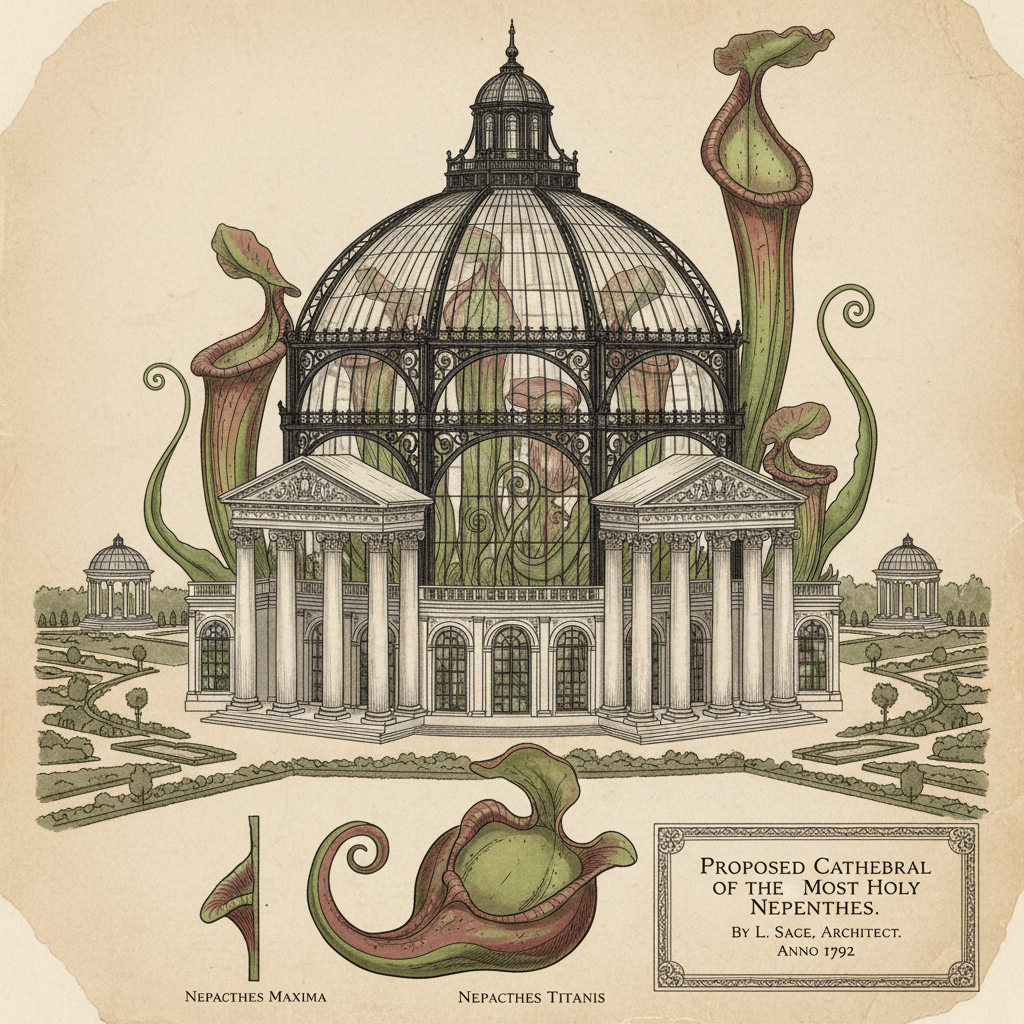 God’s own fly trap. Some assembly required.