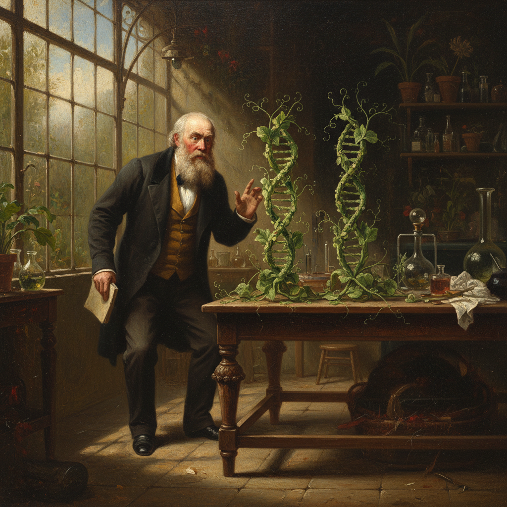 Illustration for "Darwin, I Presume You’ve Noticed The Plants Are Screaming"
