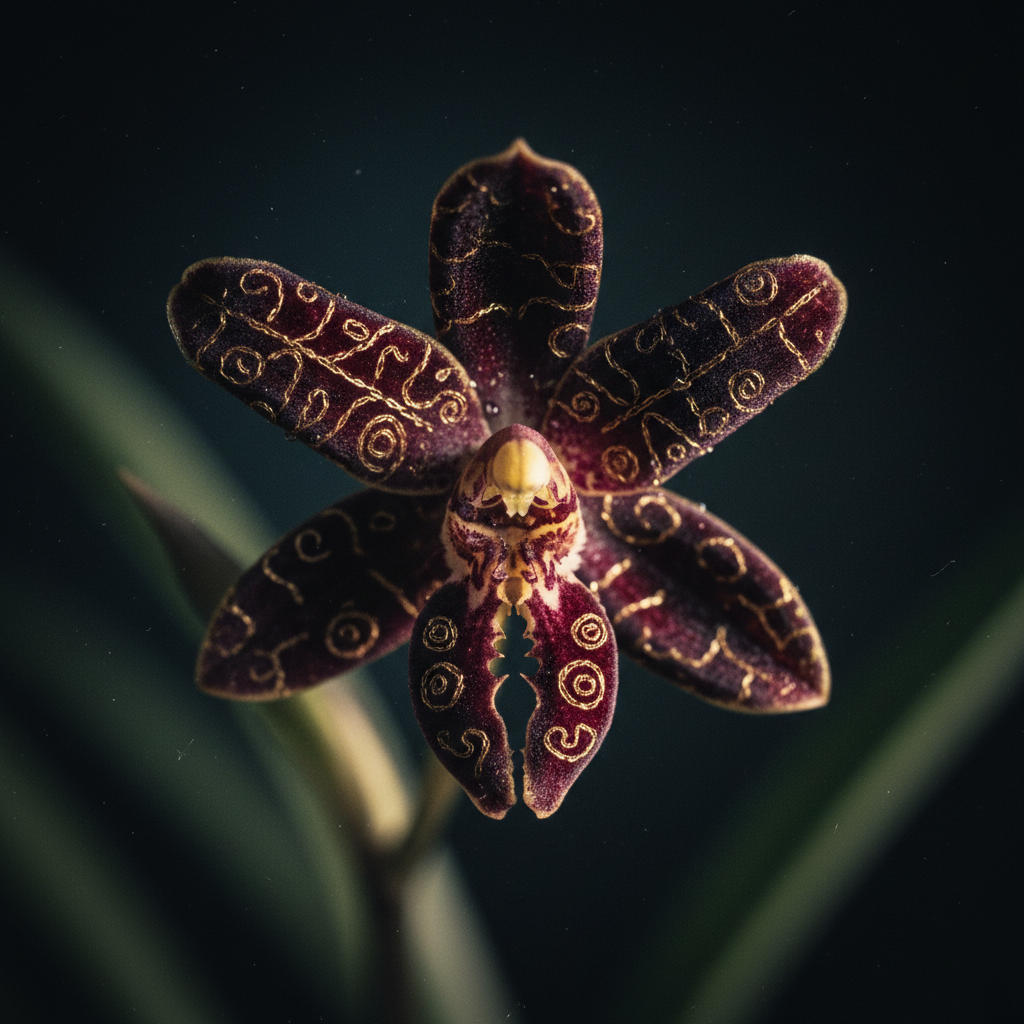Orchis kismet, the flower that launched a thousand cradles and sank an empire.