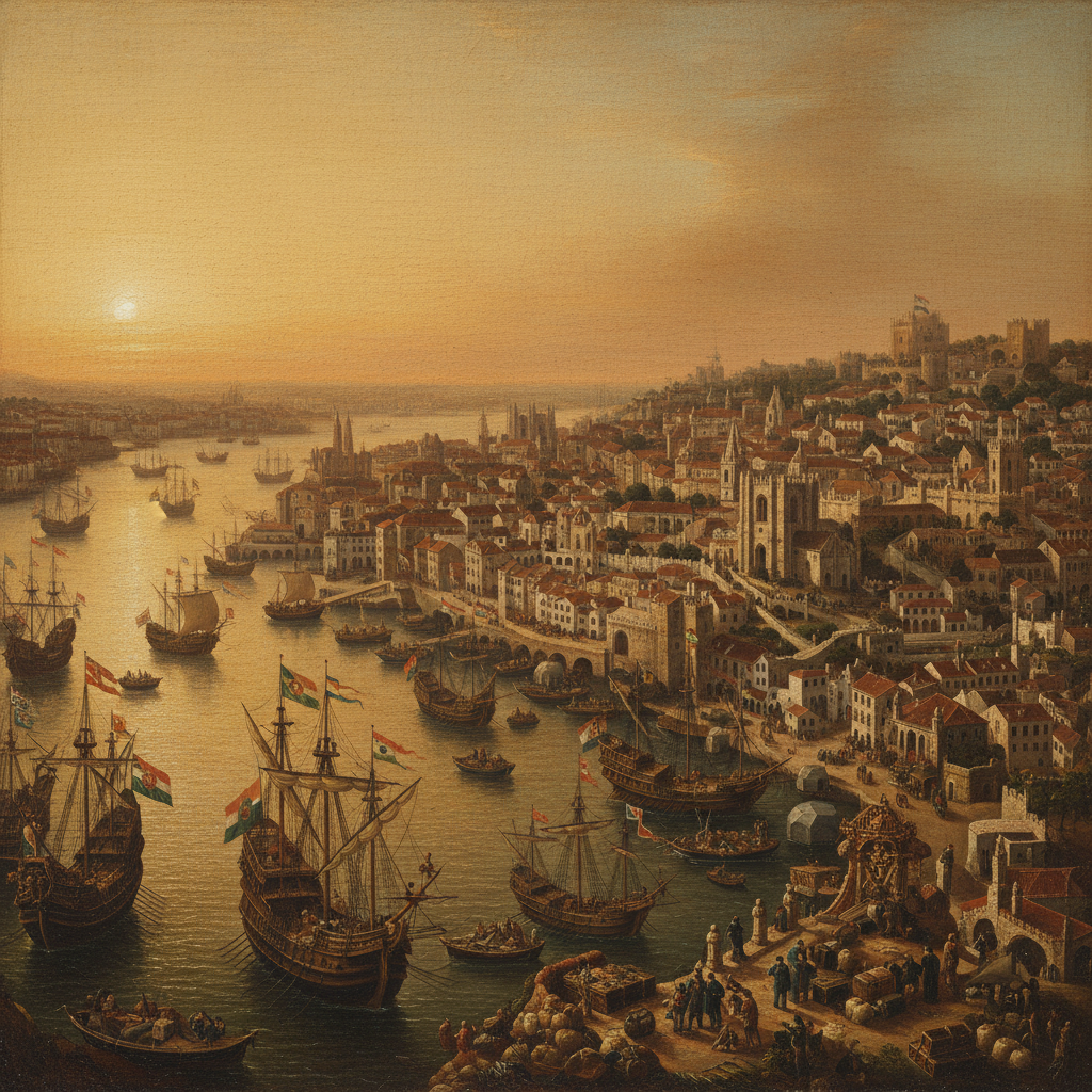 Illustration for "Lisbon Forgets to Fucking Explode, Stays Obnoxiously Rich"
