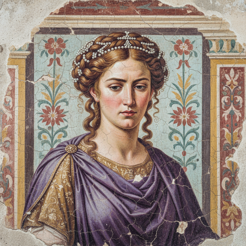 *Galla Placidia, moments before inventing negging and causing several thousand deaths in a fit of pique.*